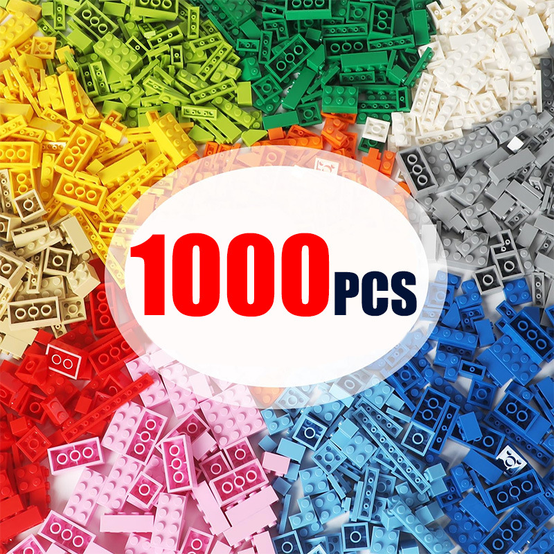 澳洲1000块小颗粒积木矮砖