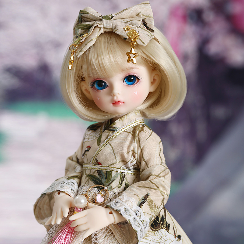 mien咪恩 6分bjd娃娃 关节玩偶doll 守护精灵 diy娃娃  汉服 正品