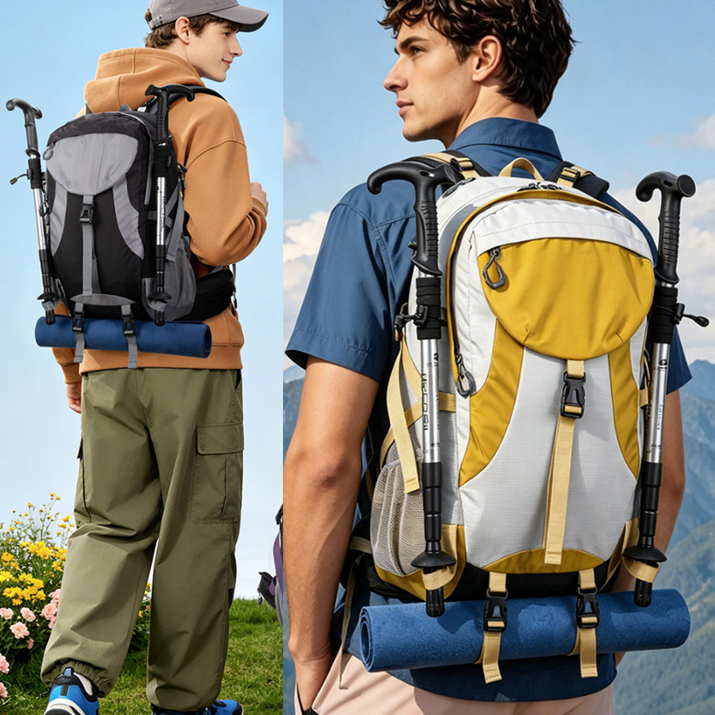 悬浮背负轻便多功能户外登山包