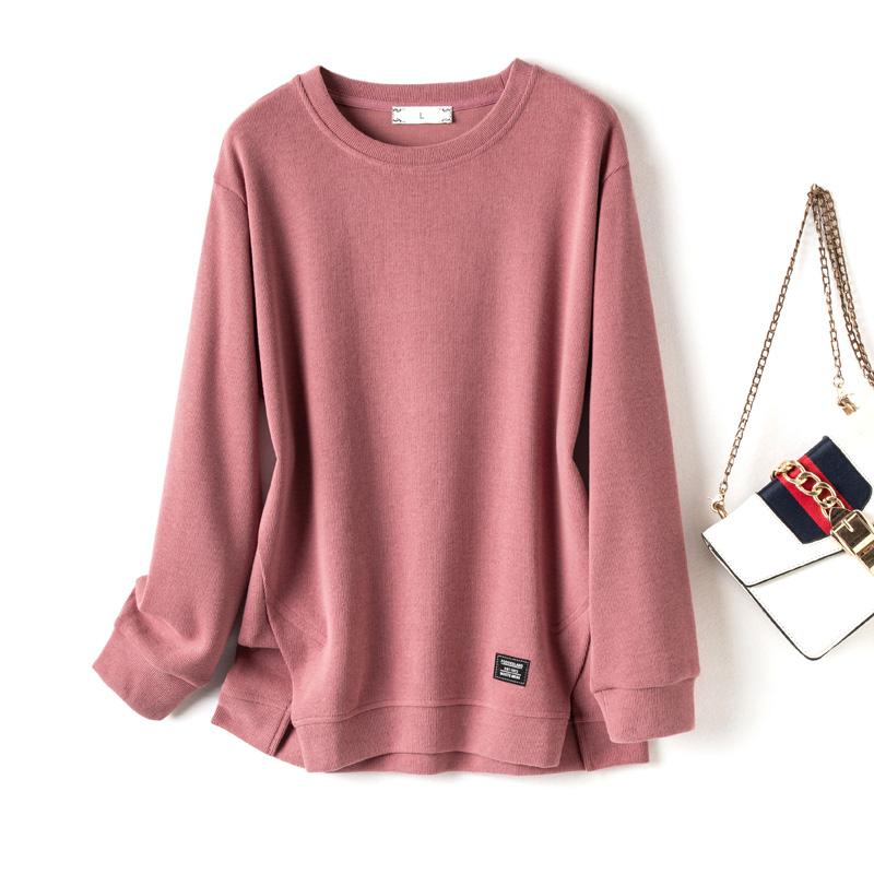 2024秋冬季新款大码圆领卫衣