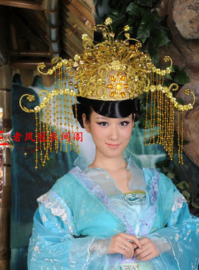 贵妃古装结婚新娘头饰凤冠