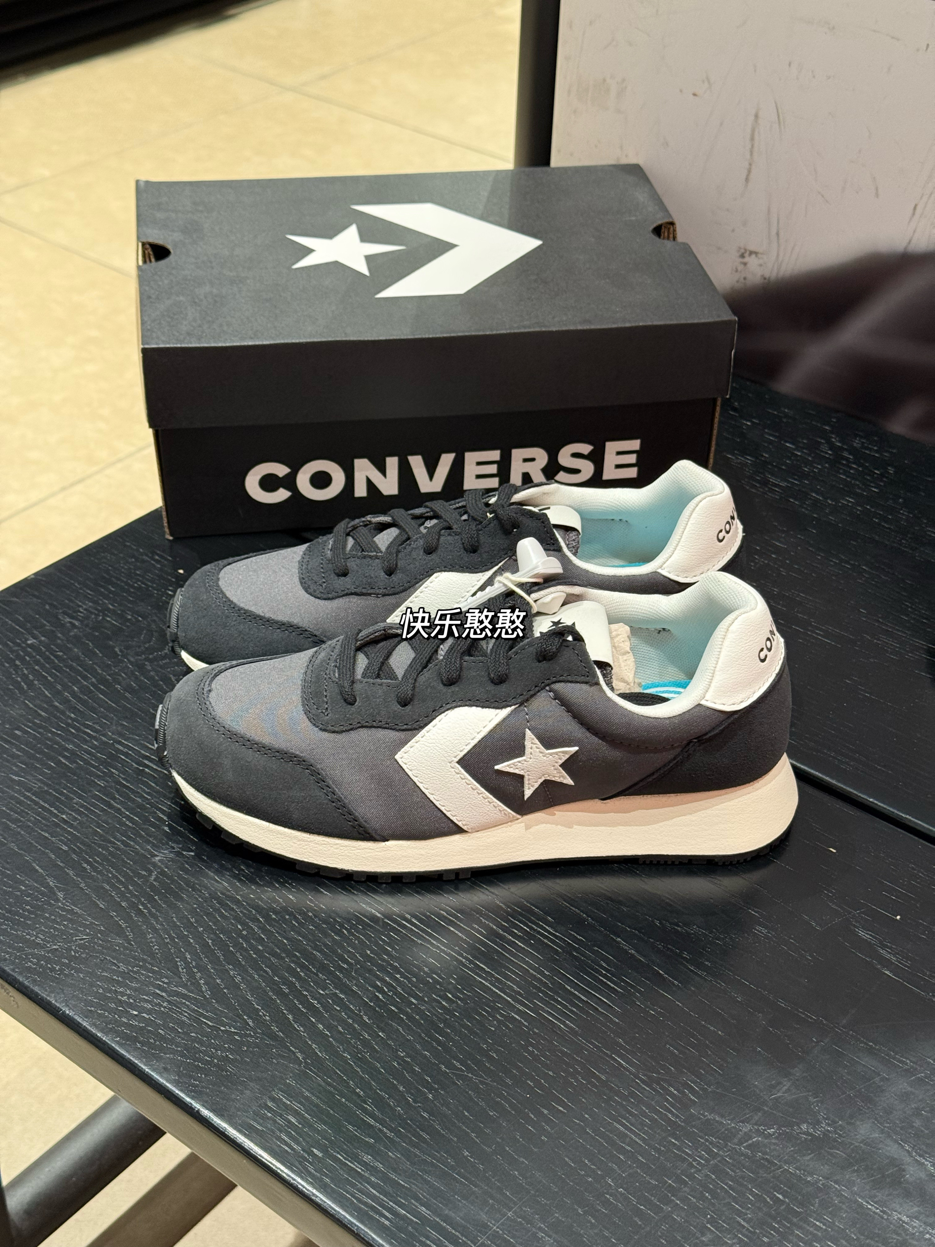 CONVERSE匡威OMEGA TRAINER拼接学院复古运动跑鞋A13378C A13323C