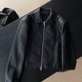 26春夏新品 皮衣 机车风皮衣外套263630 经典