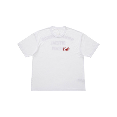 字母印花短袖T恤visvim25ss日潮