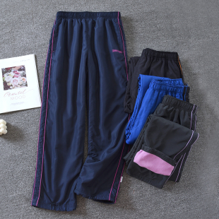 黑色裤 子男士 训练休闲裤 日单运动裤 直筒运动长裤 冬季 加绒卫裤 男款