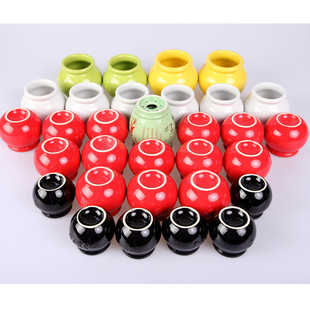 五个尺寸各一个尚赫碧玺五行能量拔罐火疗陶瓷火罐美容院加厚防爆