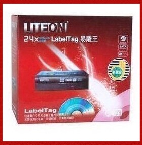 建兴iHAS524-T26B 524B 24X DVD刻录机 直接刷好超刻c4固件 现货