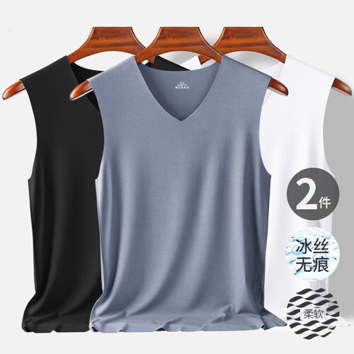 冰感舒适夏季无痕背心