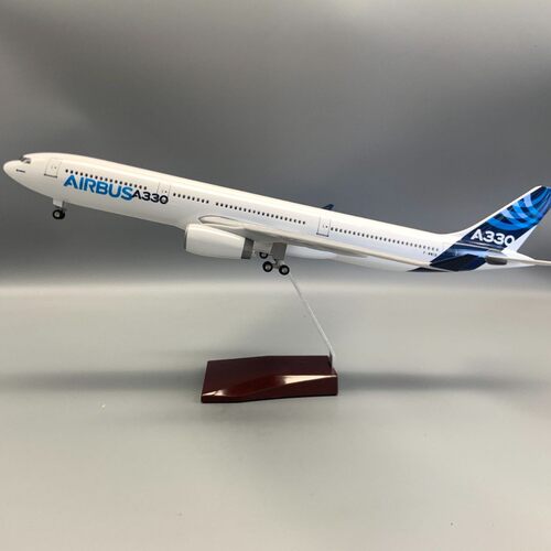 47cmA330原型机空客航模树脂飞机模型可起飞静态精品装饰家居