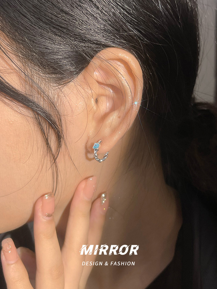 925纯银薄荷立方几何耳钉女耳环耳饰复古做旧耳扣网红气质,饰品/流行首饰/时尚饰品新,耳环,淘宝优惠券,粉丝福利购,淘宝优惠卷