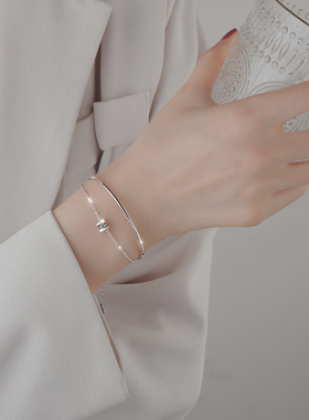 双层手链女生2021款手