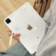纯白雪花彩绘ipad11保护壳2025新款 air7亚克力背板轻薄7 9平板套10.2寸防弯摔女第十代10.9寸防弯mini7适用