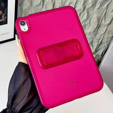 透明纯色2024款ipadair6保护套ipad11一体支架air7保护壳10/9/8苹果平板mini5/4防摔第6代平板air2电脑壳适用