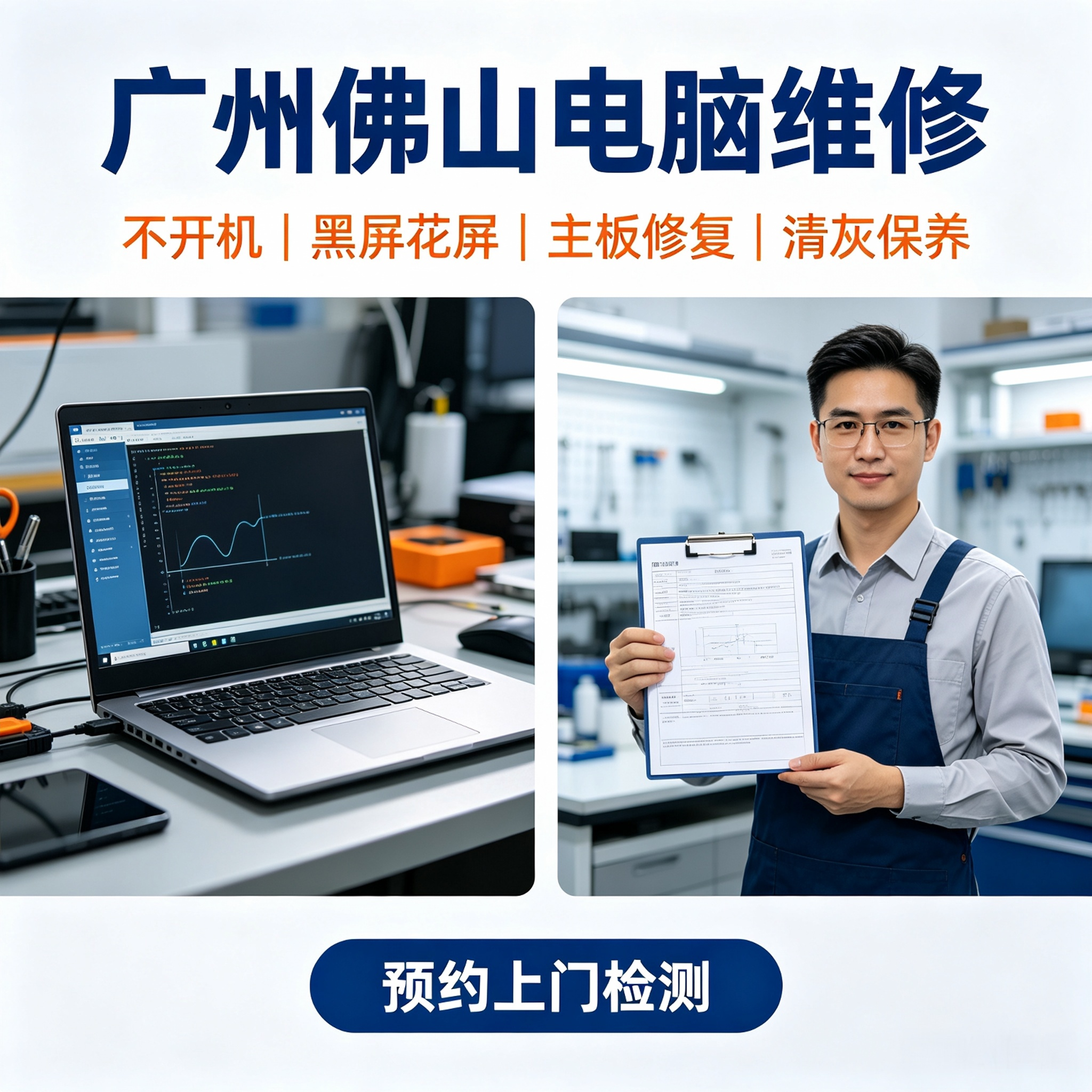 广佛上门修笔记本｜保养清灰换壳