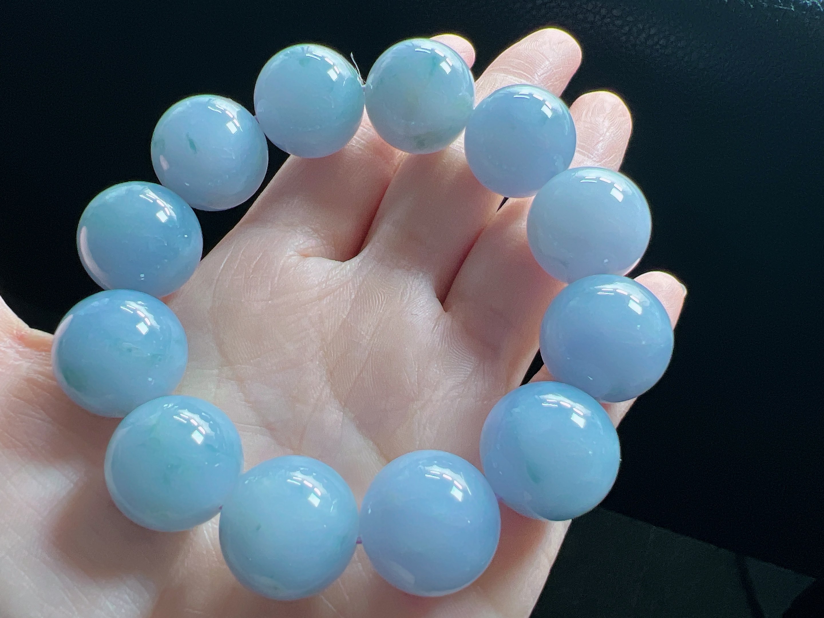 超大卡位翡翠紫罗兰手串，缅甸料，巨无霸大珠子，直径平均卡19,珠宝/钻石/翡翠,手链/手串,淘宝优惠券,粉丝福利购,淘宝优惠卷