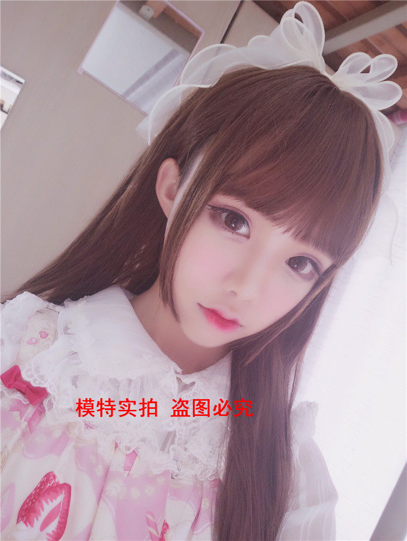 Perruque Long cheveux raides - Ref 2608637 Image 3