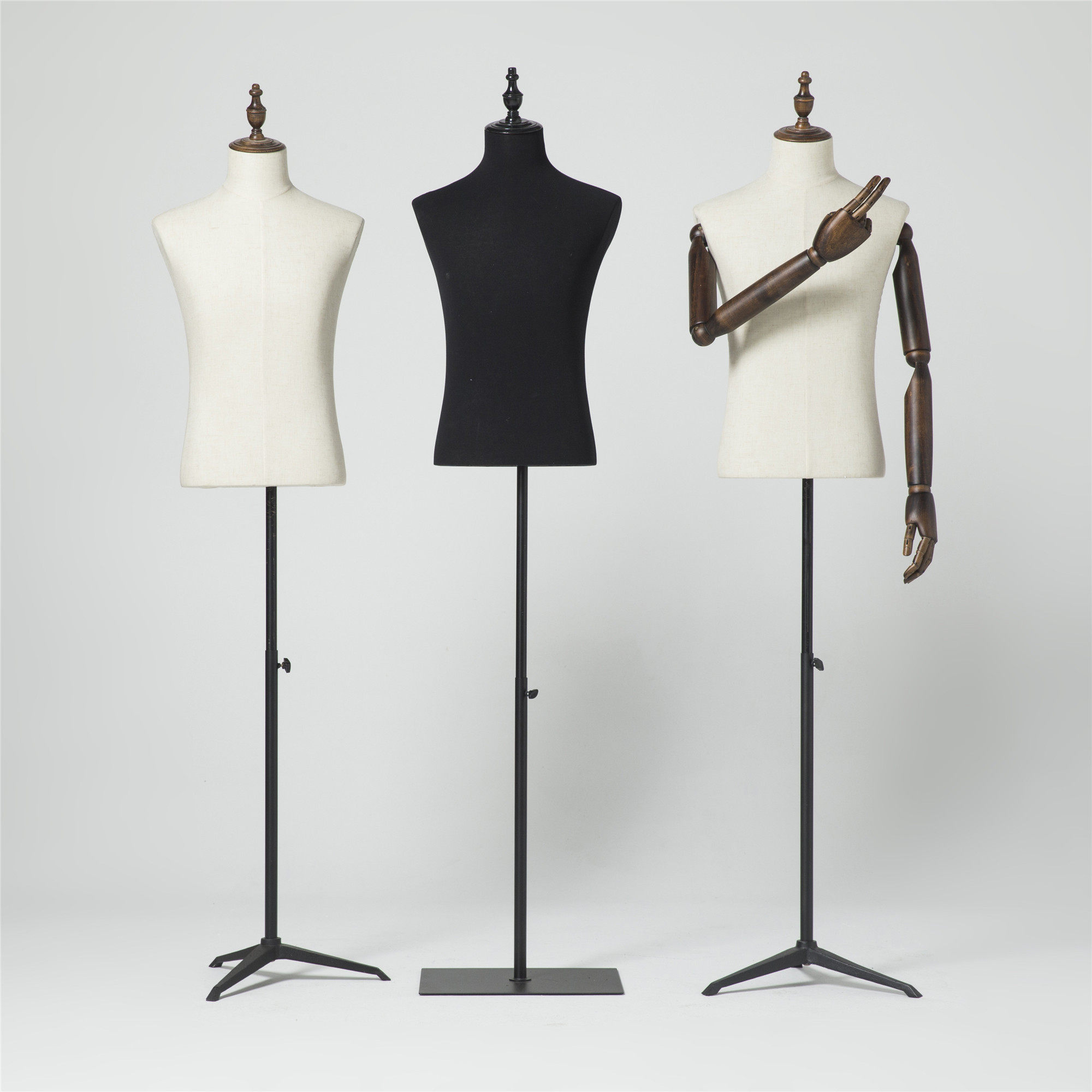 男半身模特道具假人模特橱窗展示西服礼服正装出样模特