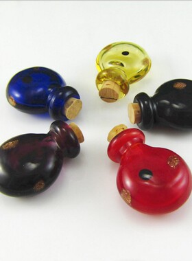 空心琉璃小瓶子扩香挂饰吊坠