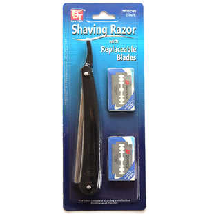 美发刮胡刀刮刀理发老式剃刀刮脸刀刮胡子刀片清洁SHAVING RAZOR