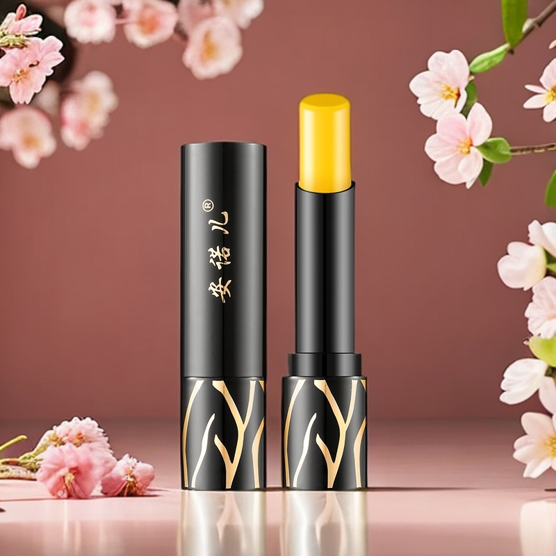 正品红樱桃变色唇膏不易掉色不易沾杯保湿滋润温变口红学生润唇膏