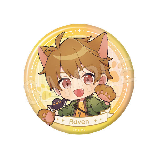 未定事件簿Q版猫耳全息徽章