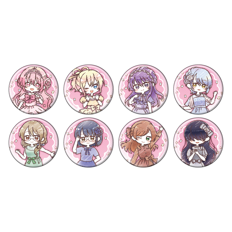 ComicGirls涂鸦风徽章正版