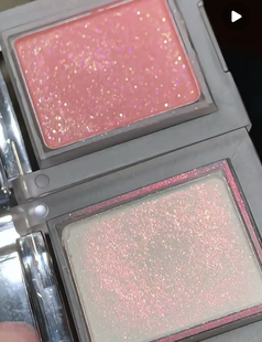 要被这两块美晕了 holika单色眼影珠光细闪爆闪42chew 51tangelo