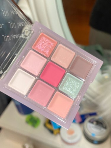 你敢耍老子jillleen巧克力九色眼影盘大地芭比粉珠光哑光彩色纯欲