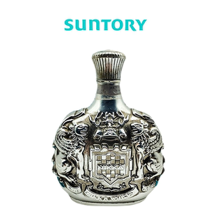 SUNTORY三得利NIKKA 纯银瓶 纪念瓶 日本 造型酒威士忌 洋酒 烈酒