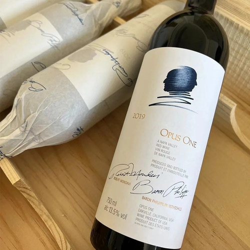 作品一号红酒美国Opus One干红葡萄酒纳帕Napa Valley 18 19年