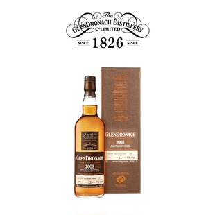 Glendronach 格兰多纳12年2008苏格兰进口单一麦芽威士忌洋酒