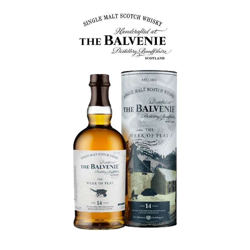 百富14年故事系列单一纯麦苏格兰威士忌 一周泥煤 Balvenie 洋酒