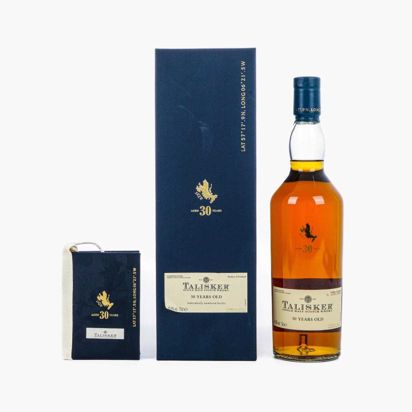 TALISKER 泰斯卡30年份2011版本苏格兰单一麦芽威士忌洋酒烈酒