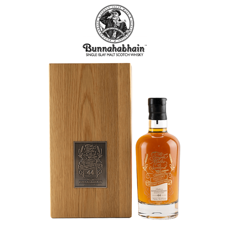 BUNNAHABHAIN 布纳哈本44年礼盒装苏格兰单一麦芽威士忌700ml洋酒