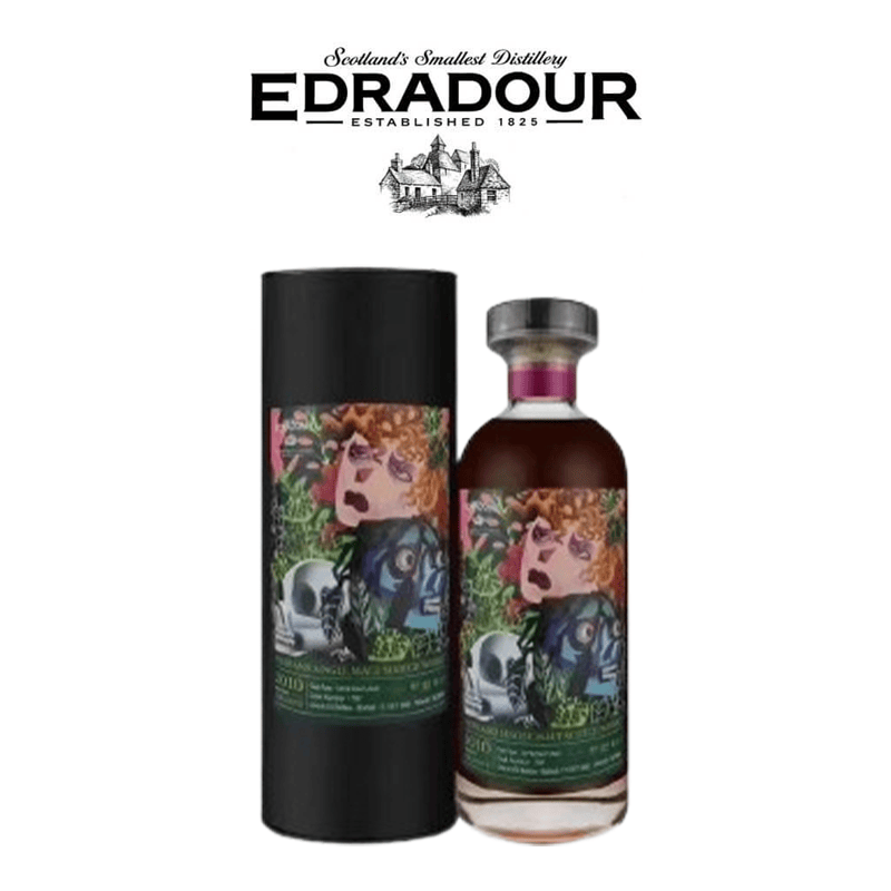 埃德拉多尔2010年雪莉桶潮流艺术联名苏格兰单一麦芽威士忌洋酒