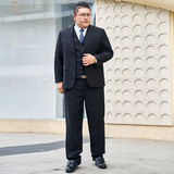 S-10XL男士西服三件装商务工装西装三件套上衣裤子马甲182P245，男装西服套装，星座802
