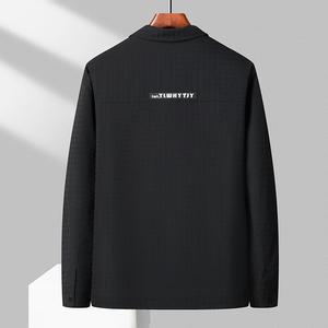 XL-8XL大码男士夹克外套春秋季新款宽松休闲大码茄克男装2036P115图片