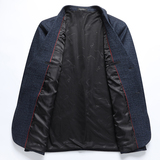 2XL-8XL春装新款大码西服毛料休闲小西服外套胖哥上衣2368P165，男装西服，星座802