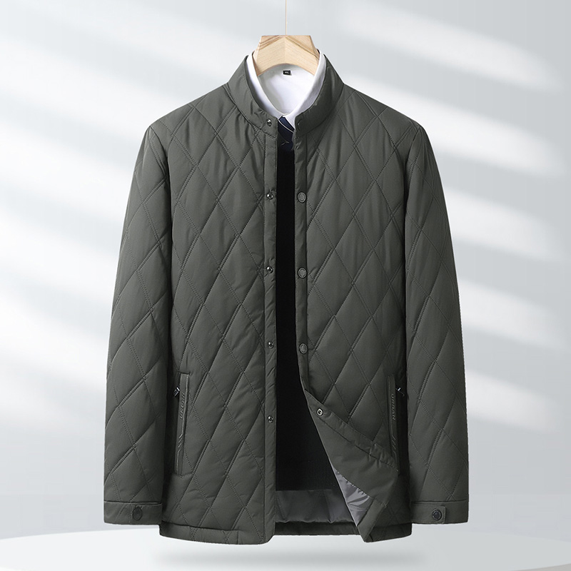 XL-8XL秋冬季加肥加大码立领棉衣薄款棉服外套8379P105-110，男装棉衣，星座802