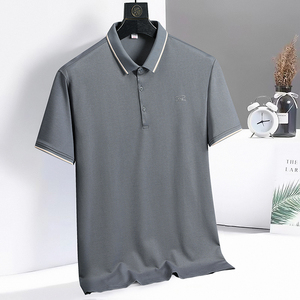 3XL-7XL短袖t恤男polo衫夏季新款宽松翻领保罗体恤3305P58图片
