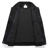XL-8XL大码男翻领休闲外套男秋冬新款胖哥宽松夹克潮外套2037P145，男装夹克，星座802
