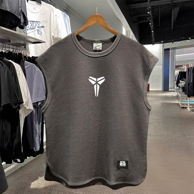 奥莱折扣/ 有运费险 /运动休闲棉背心/ 科比篮球服宽松无袖坎肩