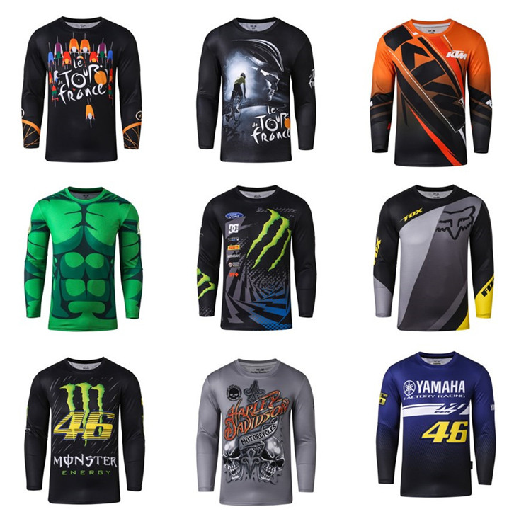 TLD Speed ​​surrender motorcycle Yamaha 46 Kawasaki KTM Halley Jersey motion locomotive Long sleeved T-shirtin the Bike/Riding equipment/Parts and Accessories , Riding Apparel/Riding equipment , Jersey  category - from Buy2taobao.com to provide professional Taobao agent buy service
