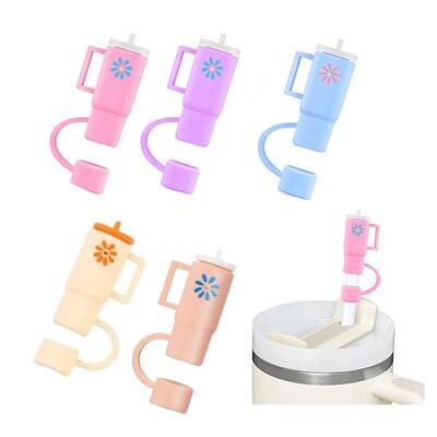 Stanley吸管套杯子配件食品级硅胶杯子款吸管盖大口径防尘塞ins