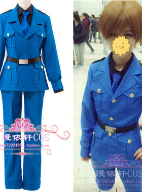 漫依轩cos 限时折扣 现货 APH 黑塔利亚 北 意大利cos服  可定做