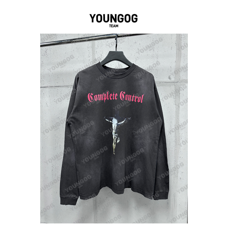 YOG潮牌百搭美式男女同款宽松