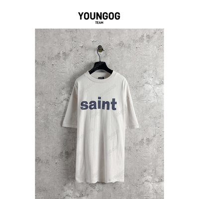YOGSaintMichael宽松字母T恤