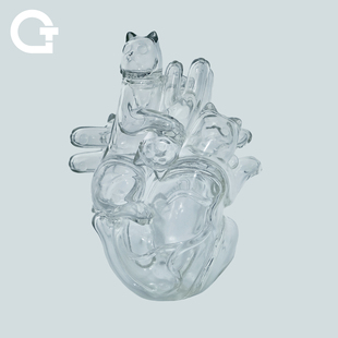SOFUBI玩具 GGT LAB 猫X心脏 原创可爱猫咪玩具礼物