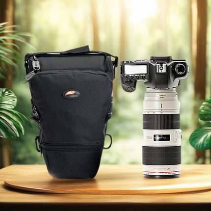 赛富图长焦70-200相机包单肩三角5d4户外轻1DX斜跨2470单反摄影包
