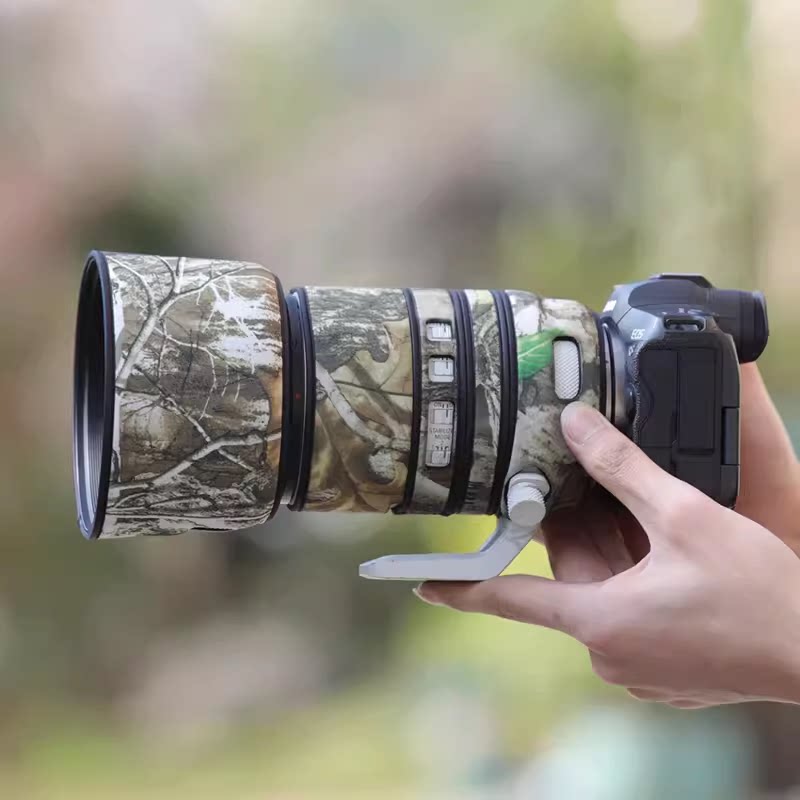 适用佳能RF70-200镜头迷彩炮衣图片